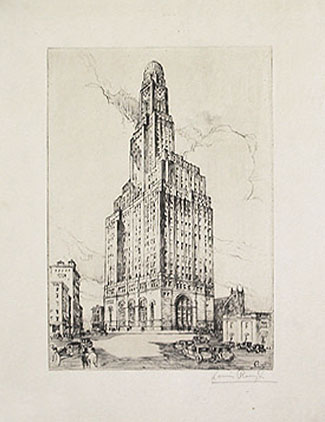 Louis Ruyl - The Williamsburgh Savings Bank New Building