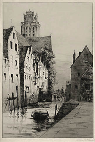 Robert Van Vorst Sewell - Canal Houses Dordrecht