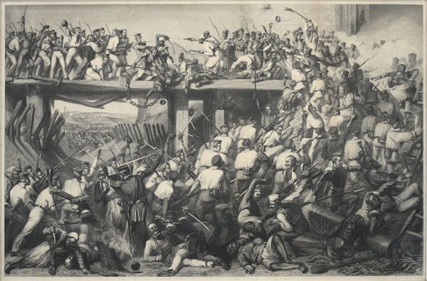 Thomas H. Sherratt and Matthew Somerville Morgan - Storming of Delhi