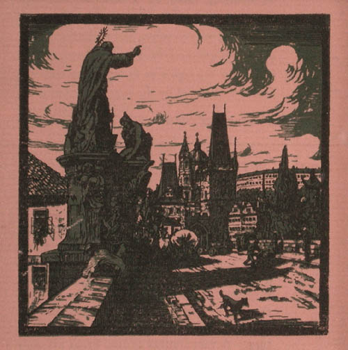 T. F. Simon - View in Old Prague