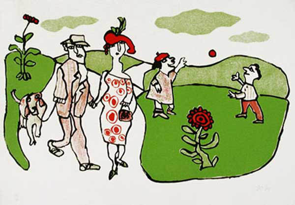 William Steig - Red Ball