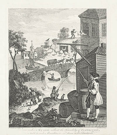 Luke Sullivan and William Hogarth - Satire on False Perspective