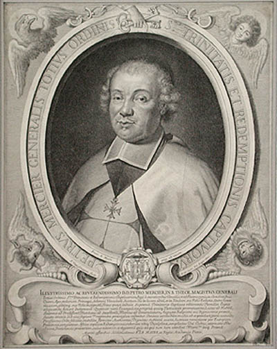 Pieter Van Schuppen - Petrus Mercier Generalis Totius Ordinis