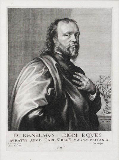 Robert van Voerst and Anthony Van Dyck - Kennelmus Digbi Eques Sir Kenelm Digby