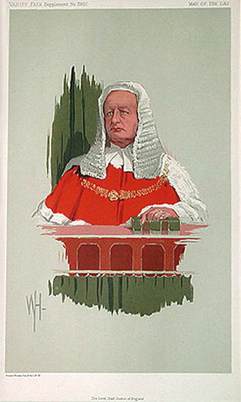 Vanity Fair - The Lord Chief Justice of England Lord Alverstone