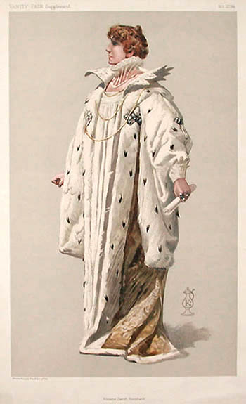 Vanity Fair - Madam Sarah Bernhardt