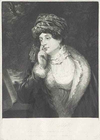 William Ward - Mrs. Braddyll Portrait of Mrs. Jane Braddyll