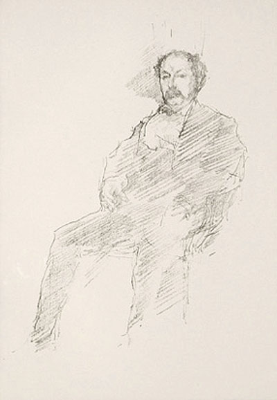 James Abbott McNeill Whistler - The Doctor - Portrait of my Brother