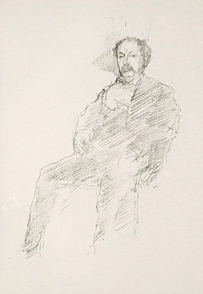 James Abbott McNeill Whistler - The Doctor - Portrait of my Brother