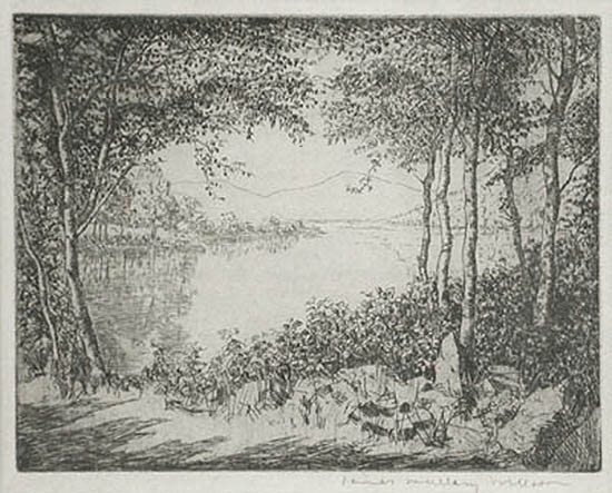 James Mallory Willson - Woodland Lake