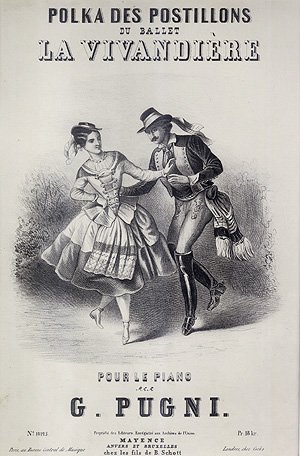 B. Schott - Polka des Postillons du Ballet La Vivandiere