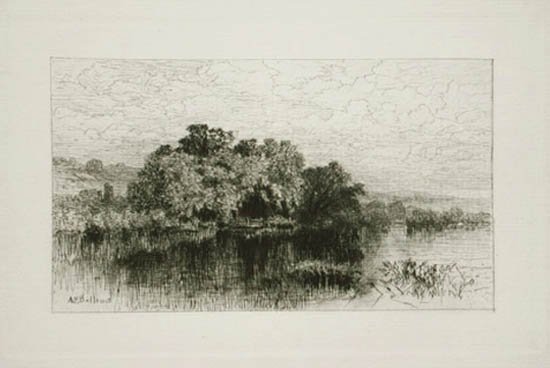 Albert Fitch Bellows - Mill Pond At Windsor Connecticut