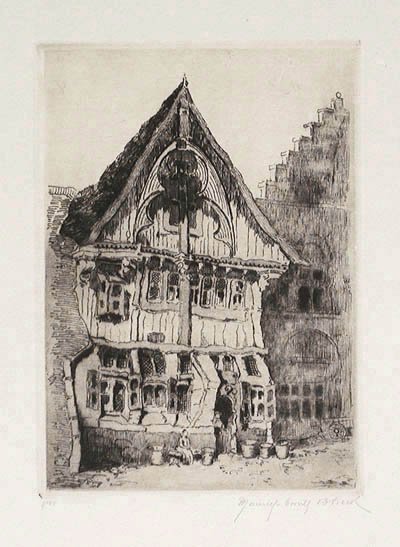 Maurice Blieck - Ypres Vieille Facade
