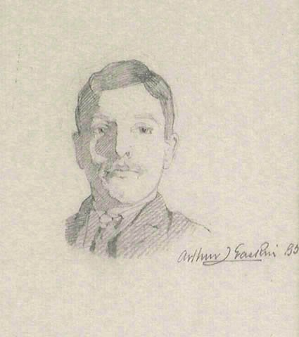Arthur Joseph Gaskin - Portrait of Frank Richards