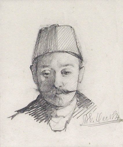 Arthur Joseph Gaskin - Portrait of Louis Fairfax Muckley