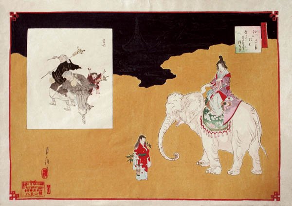 Ogata Gekko - Twelve Months of Ukiyo-e: November