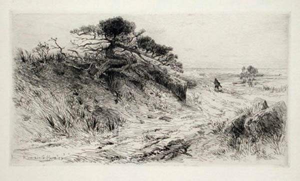 Robert Swain Gifford - The Path by the Shore