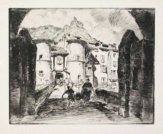 Georges Gobo - Entrevaux