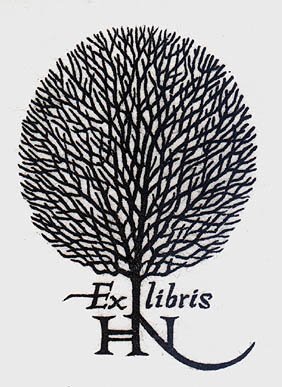 Jacques Hnizdovsky - Ex-Libris Hnizdovsky Tree