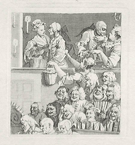 William Hogarth - The Laughing Audience