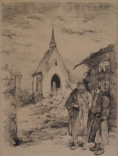 Charles Huard - Guard Duty First World War