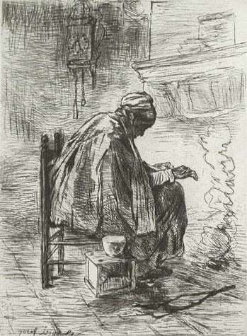 Jozef Israels - The Hearth