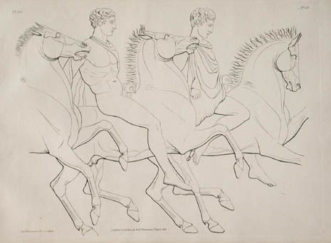 Richard Lawrence - Panathenaic Procession Elgin Marbles from the Parthenon at Athens