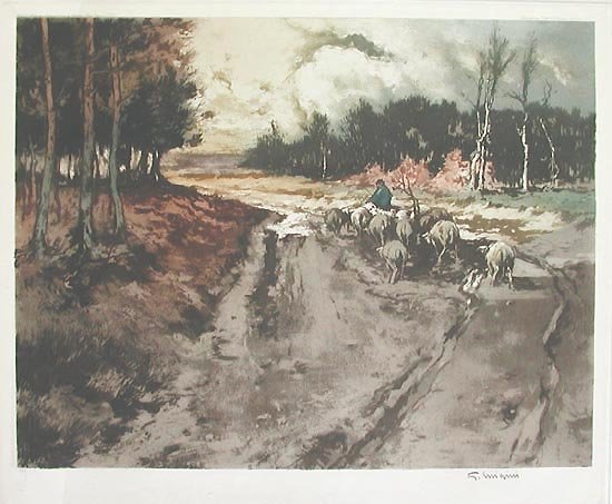 Ferdinand Jean Luigini - Returning Home