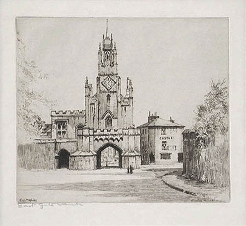 Edgar James Maybery - The East Gate Warwick