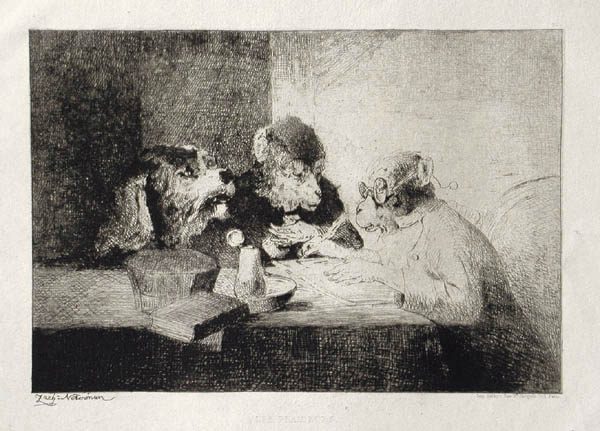Zacharias Noterman - Les Plaideurs The Litigants