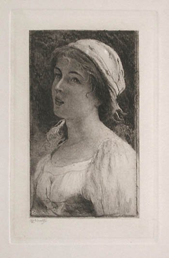 Luigi Olivetti - Peasant Girl
