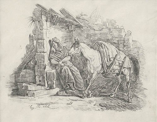 Eugene Reverdy - The Sleeping Horseman