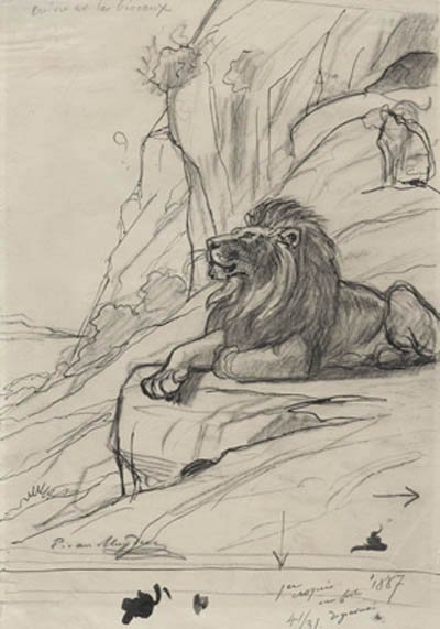 Evert van Muyden - Lion