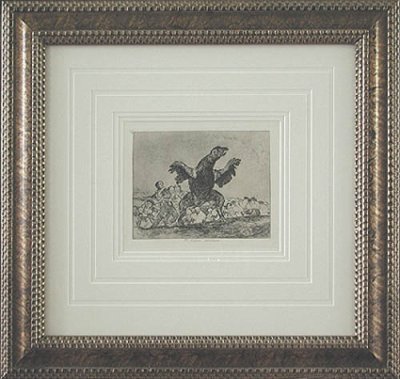 Francisco Goya - Framed Image - El Buitre Carnivoro
