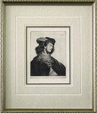 Anonymous Dutch Master - Framed Image - Young Man