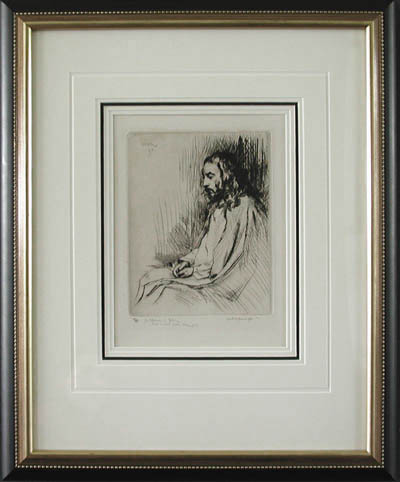 Frank Milton Armington - Framed Image - Meditation