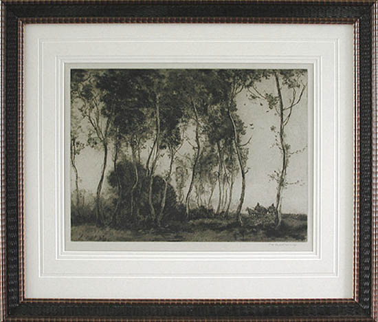 Charles Henry Baskett - Framed Image - An English Landscape View