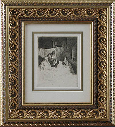 Cornelis Bega - Framed Image - Family in the Inn