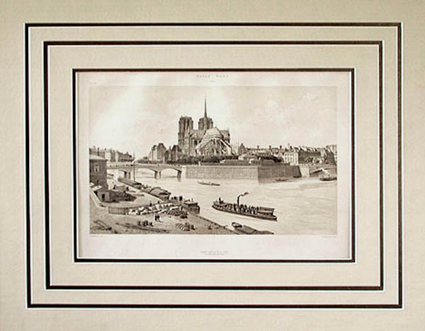 Phillippe Benoist- - Matted Image - Notre Dame