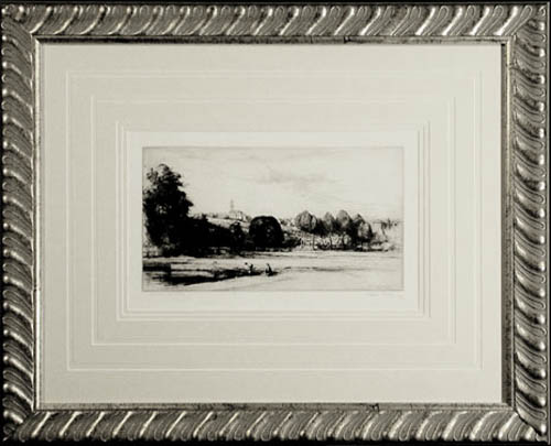 Alfred Bentley - Framed Image - Morlaix Brittany