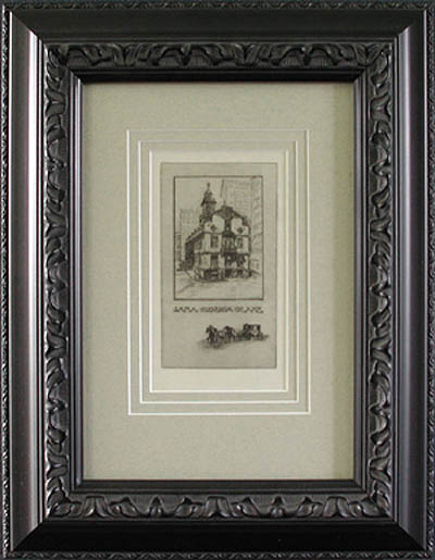 Sara Eugenia Blake - Framed Image Ex-Libris