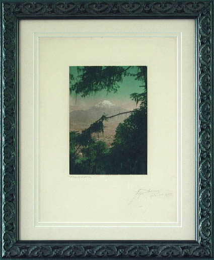 Hugo Brehme - Framed Image - Popocatepetl