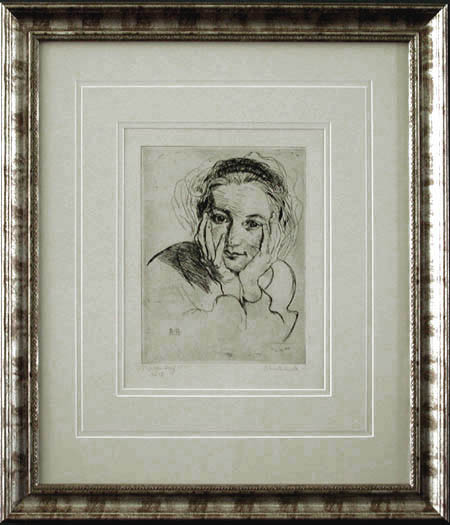 Robert Budzinski - Framed Image - Portrait of a Woman
