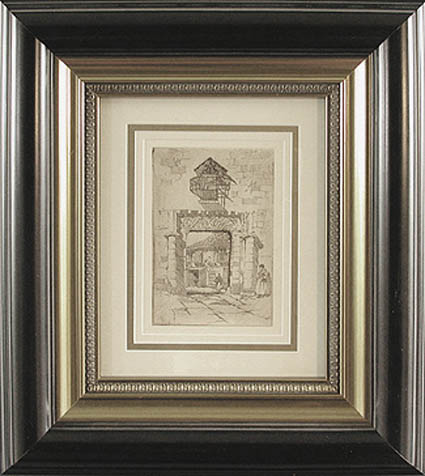 Samuel Chamberlain - Framed Image - A Gateway in Toledo