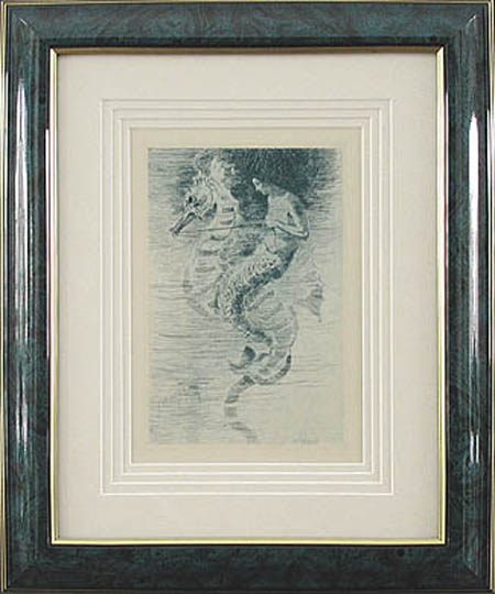 Frederick Stuart Church - Framed Image - The Mermaid