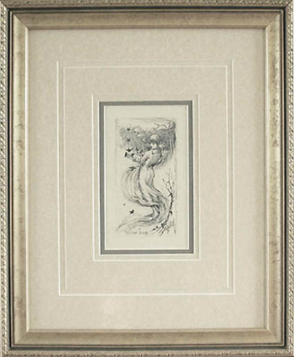Frederick Stuart Church - Framed Image - The Snow Image