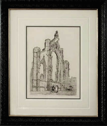 John Sell Cotman - Framed Image - Howden Church Yorkshire