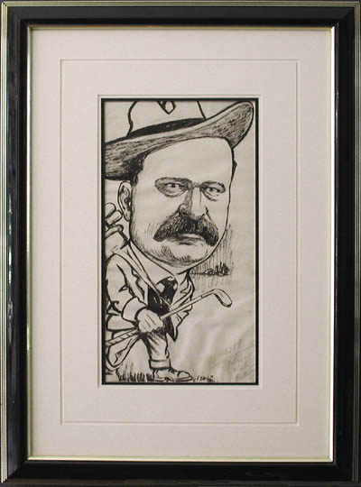 Arch Dale - Framed Image - The Golfer