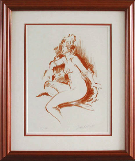 Jan De Ruth - Framed Image - Figure Study 1