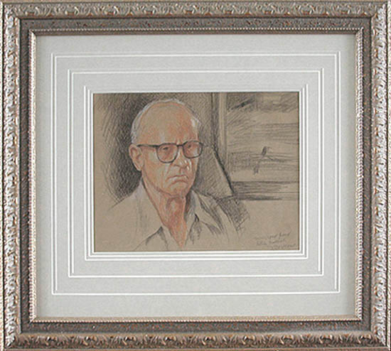 Israel Doskow - Framed Image - Self Portrait